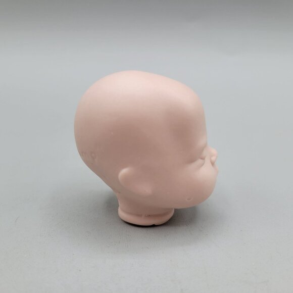 Sugar Lump Porcelain Bisque Doll Head Reproduction by Boots Tyner Unpainted - Picture 3 of 8